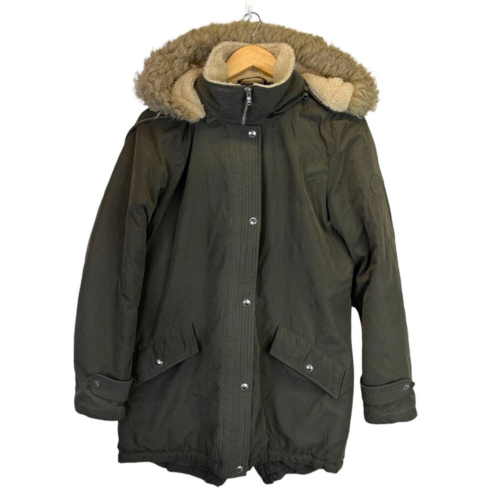 Lauren Ralph Lauren Sherpa Hooded winter jacket green - M